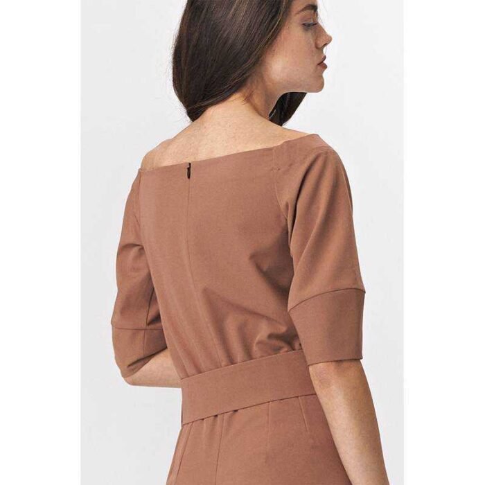 Traumhafter eleganter Overall in Caramel