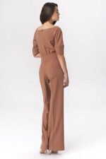 Traumhafter eleganter Overall in Caramel
