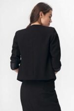 Eleganter schwarzer Kurzblazer