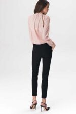 Damen Stoffhose in Schwarz