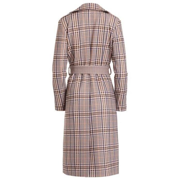 149118-3.jpg Stilvoller karierter Mantel mit Gürtel – Bild 4