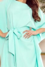 Oversized Minikleid mit Schmetterlingsärmel