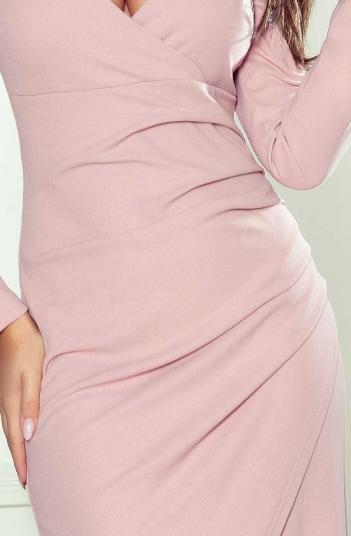 Asymmetrisches Cocktailkleid mit Drapierung