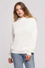 Kuscheliger Rollkragenpullover Ecru