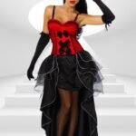 Cabarett Kostüm im Burlesque Stil