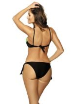 Bikini mit Paspeln in Neonfarbe