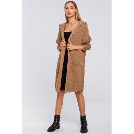 Starke Oversized Grobstrickjacke