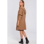 Starke Oversized Grobstrickjacke