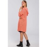 Starke Oversized Grobstrickjacke