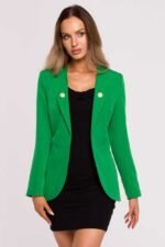 Grüner taillierter Blazer