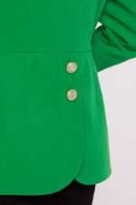 Grüner taillierter Blazer