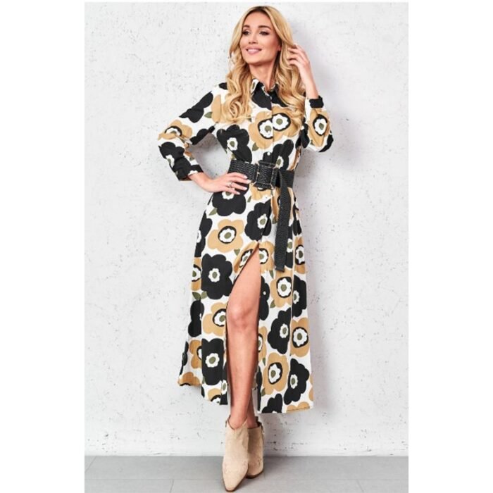 Schwarzer geflochtener Gürtel – Bild 3