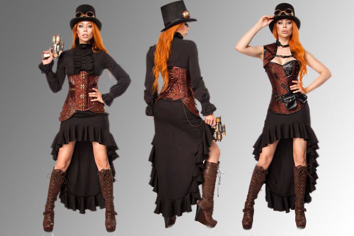 Steampunk-Mode-aus-dem-Viktorianischen-Zeitalter