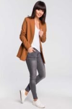 Modischer Blazer in Hellbraun