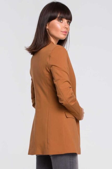 Modischer Blazer in Hellbraun