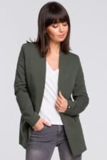 Trendiger Frühlingsblazer in Grün