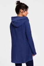 Lässiger Pullover mit weitem Rollkragen