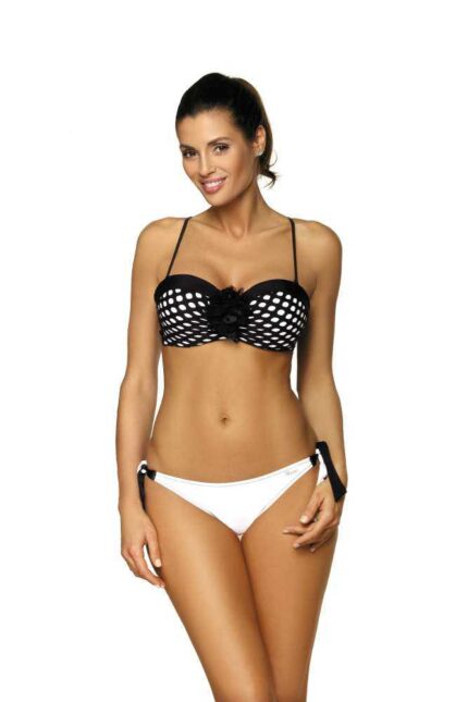 Eleganter Push Up Bikini mit Netz