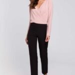 Schwarze Chino Business Hose von Makover