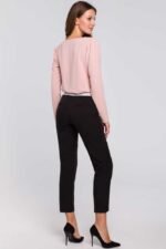 Schwarze Chino Business Hose von Makover