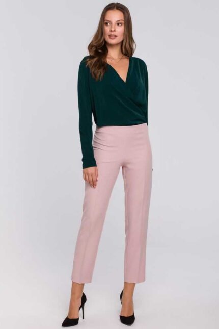 Business Hose im Chino Stil Puder