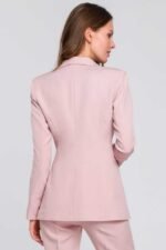 Taillierter Ein-Knopf Kurzblazer