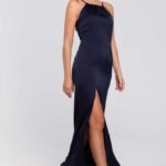 Raffiniertes Abendkleid in femininer Silhouette