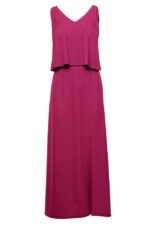 Rotes ärmelloses Maxikleid