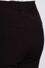 Elegante schwarze Slim Hose