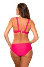Pinker verzierter Bikini mit Push-up Effekt – Bild 4