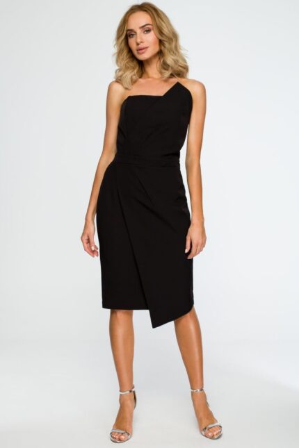 Elegantes Kleid in Wickeloptik