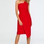 Elegantes Kleid in Wickeloptik