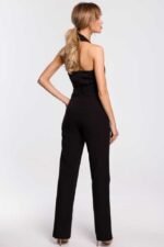 Schwarzer asymmetrischer Overall