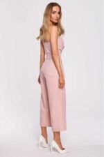 Bandeau Overall mit Gürtel Puder – Bild 2