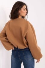 Lässige Kurzjacke mit Reißverschluss