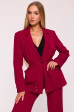 Roter Damenblazer
