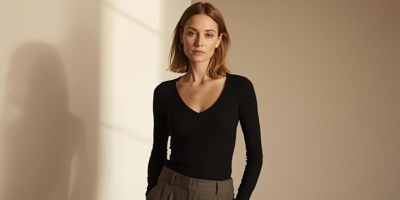 1 Shirt, 4 Looks - So stylst Du das Rippenshirt für jeden Anlass