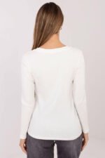 Rippenshirt Damen Ecru - Sanft, stilvoll, vielseitig – Bild 3