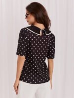 Elegante Bluse für Büro und Abendessen