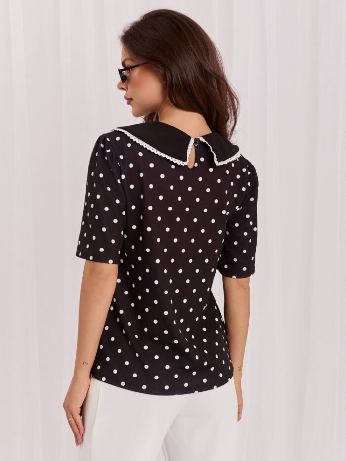 Elegante Bluse für Büro und Abendessen