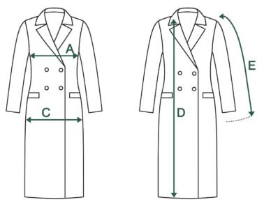 Grössenangaben Trenchcoat Grössenangaben Trenchcoat