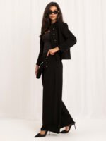 Palazzo-Hose mit Kurzjacke