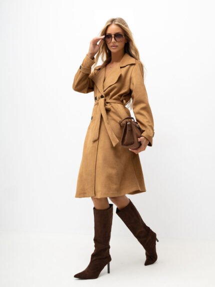 Übergangsmantel Damen Camel